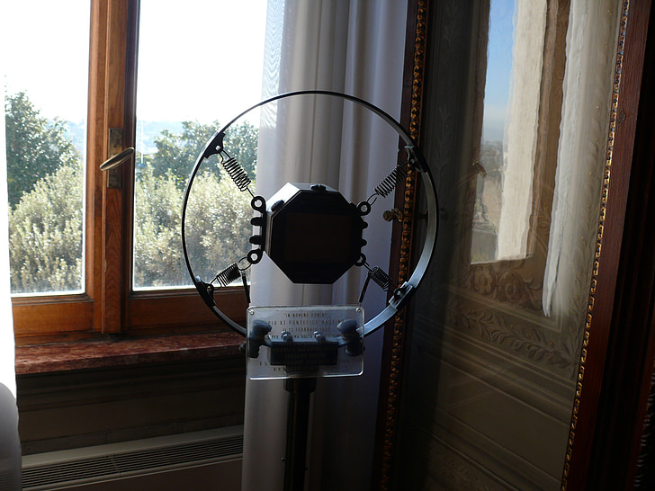 Vatikánské rádio, mikrofon, Marconi, Vatikán, Řím, Itálie