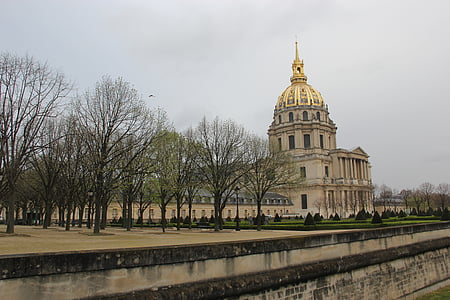 Párizs, Napóleon, műemlékek, építészet, történelmi, épület, Park