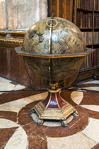 Mappa del mondo, oggetto vecchio, oggetto di legno