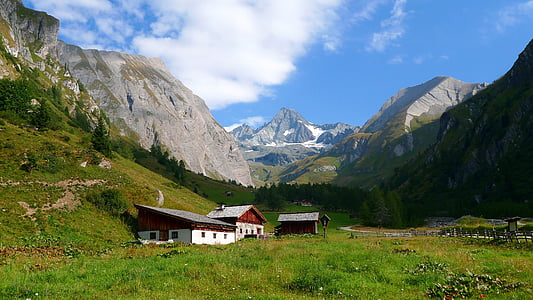 fjell, Grossglockner, høyeste fjellene i Østerrike, natur, landskapet