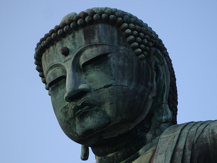 Boeddha, Kamakura, Japan, standbeeld