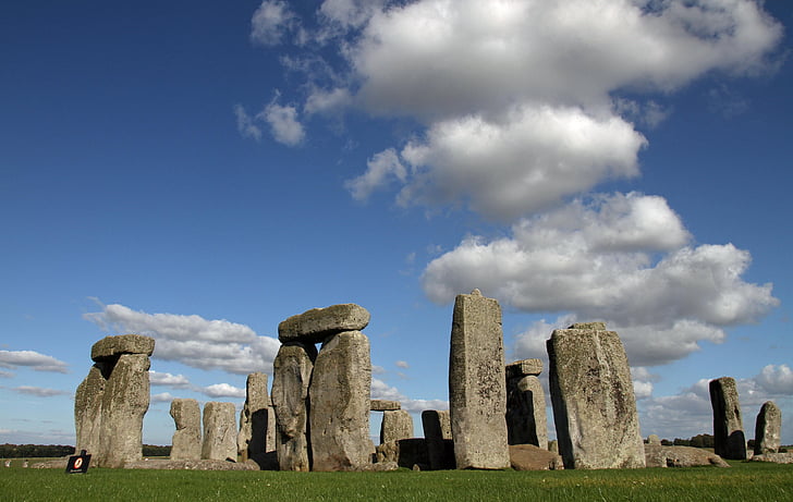 Stonehenge, prehistoryczne, Anglia, starożytne, dziedzictwo, ruiny, legendarny
