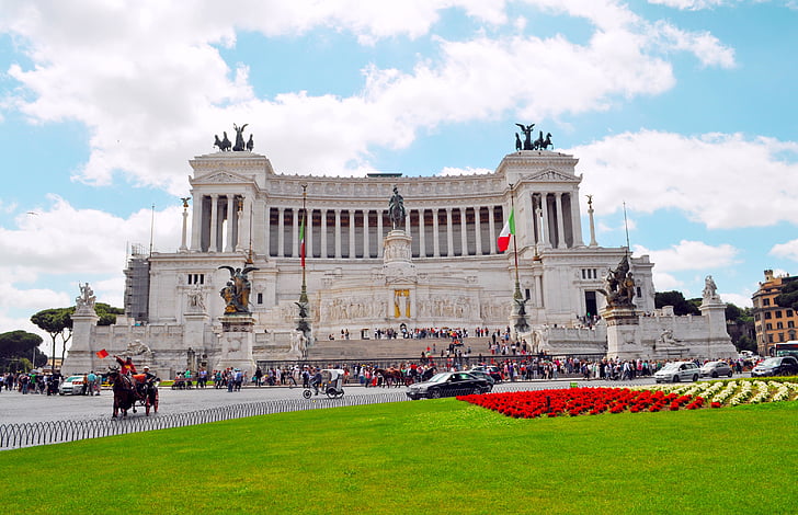 Řím, Roma, Viktor emmanuel památník, Itálie