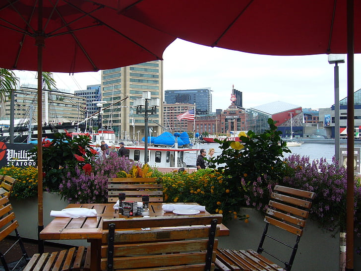 Baltimore, restavracija, pristanišča
