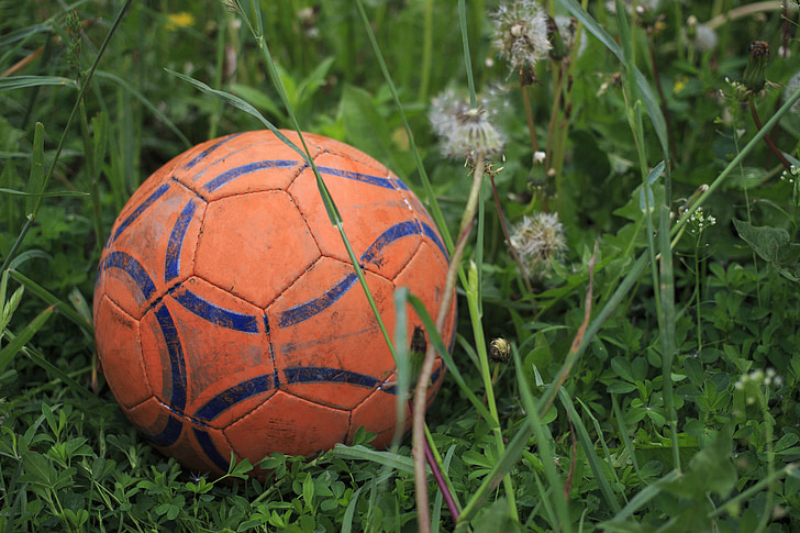 Yard fotboll, bollen, talanger, ockupation, hobby, Sport, sommar