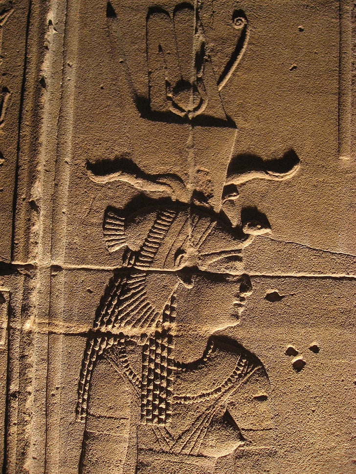 Isis Tapınağı, Elefantin Adası, Aswan, Mısır, Edfu, Nil, nehir
