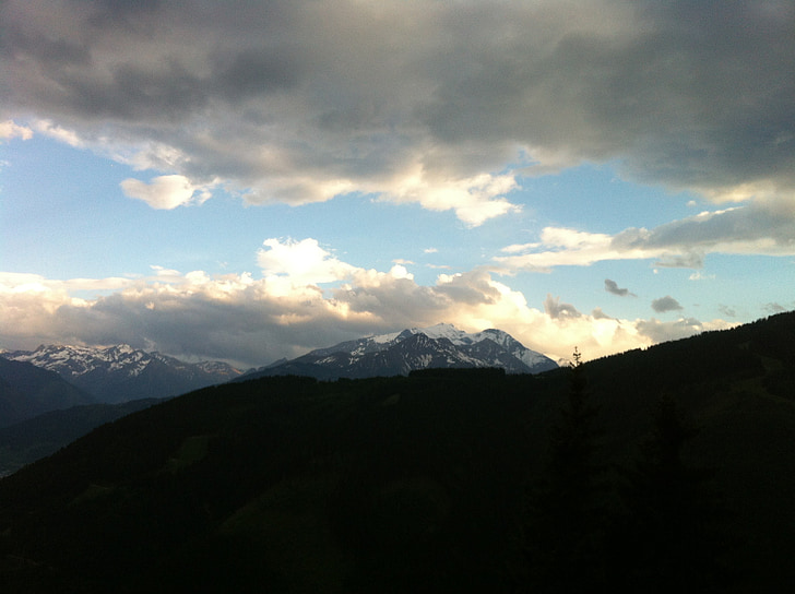 Rakousko, v Zell am see, Příroda, počasí