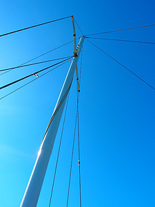 sailing boat, mast, yacht, masts, sail, boat masts, sail masts