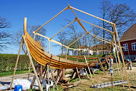 con tàu Viking, thành, Đan Mạch