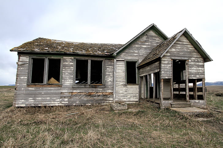 старий будинок ферми, розпад, Головна, ферми, Архітектура, сільських, Старий