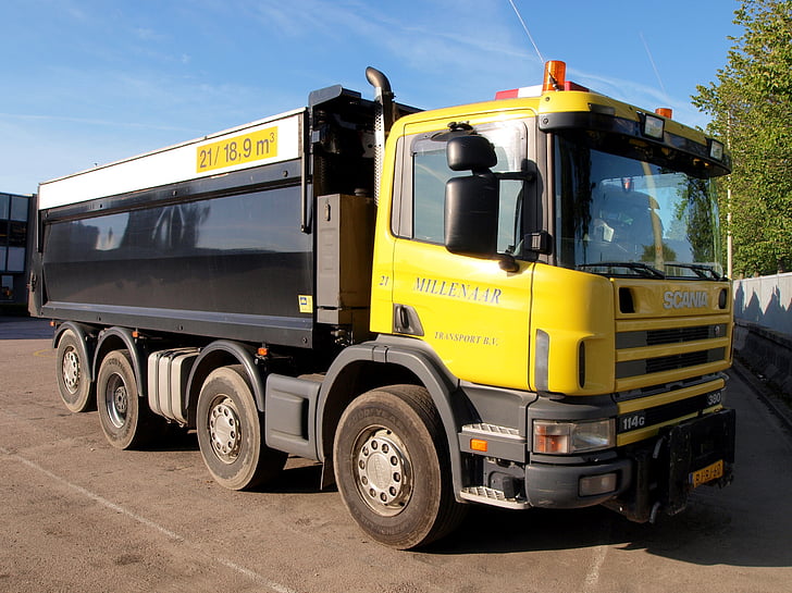 camion, autocarro, Scania, Cargo, trasporto, consegna, trasporto merci