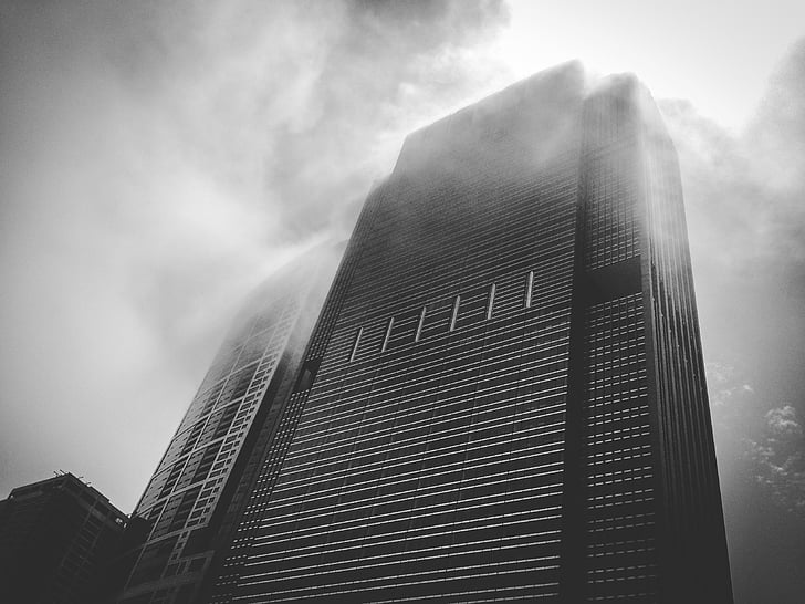 budynek, Architektura, nowoczesne, współczesny, Drapacz chmur, Wysoka, wysoki
