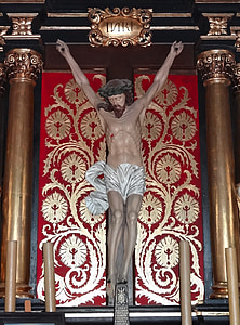 bydgoszcz, cathedral, cross, altar, crucifix, holy, jesus