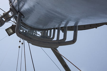 mast, stål, anledning, Lookout, Hold øje, skibets dæk, Puglia