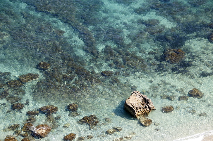 Calabria, mar, agua, arrecife, superficie, naturaleza, Playa