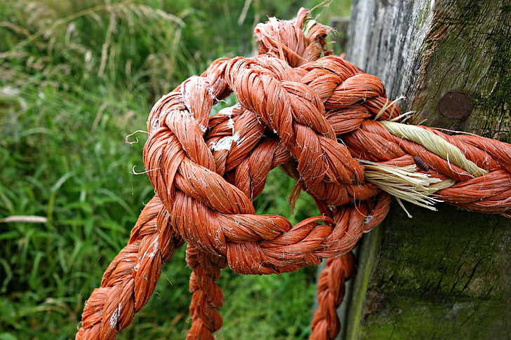 knot, rope, tied, twisted, fastening, security, string