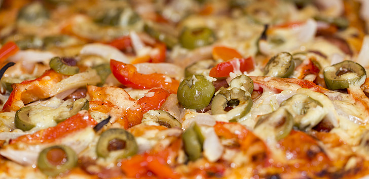 topping-uri, pizza topping-uri, produse alimentare, pizza, sos, masă, tomate