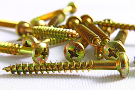 screws, spirals, slit, carpentry, screw, steel, metal