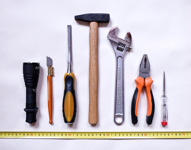tools, work, repair, hammer, screwdriver, chisel, roulette