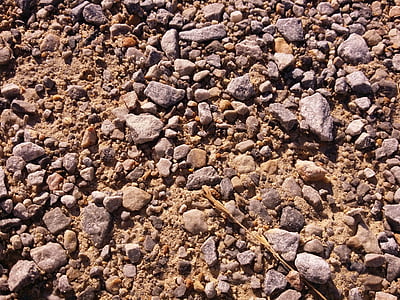 štrk, Dirt, kamene, zem, vonku, cestné, Rock
