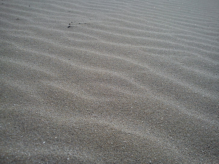 sorra, dunes, anat amb el vent, sec, platja, platja de sorra, grans de sorra