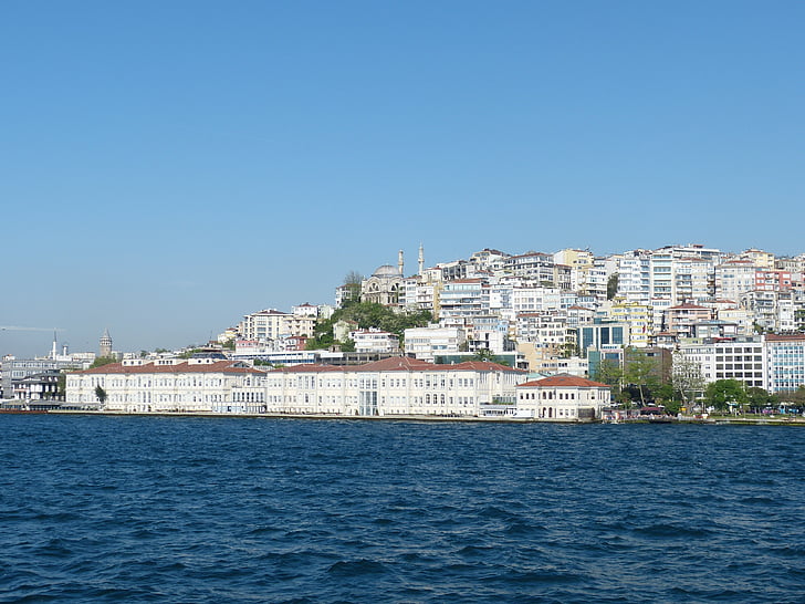 Istanbul, Turecko, Orient, Bospor, staré město, Galata, mešita