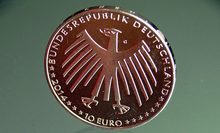 Euro, đồng xu Euro, Châu Âu, tiền, geldwert, lớn, đồng xu