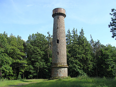 ludwigsturm, Pfälzerwald, bygning, Tower, Lookout, historiske, struktur