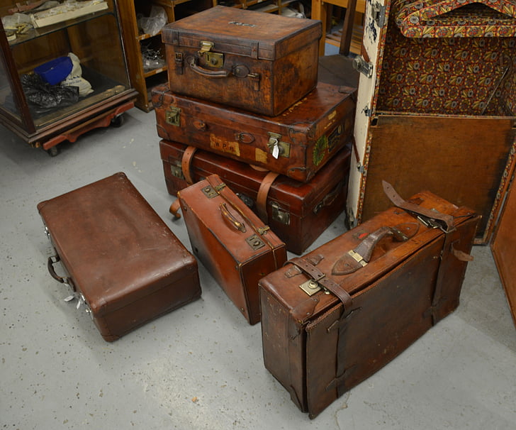 skladište, kofer, skladište, putovanja, putovanje, putovanje, torba
