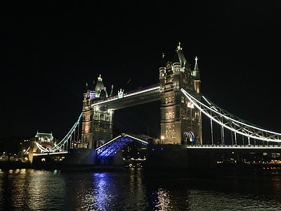 Тауэрский мост, Лондон, Ориентир, Башня, мост, Англия, Thames