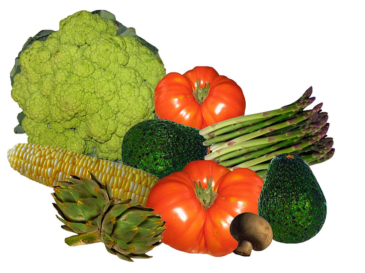 verdures, Hort, poder, vermell tomàquet, jardí, aliments, advocat