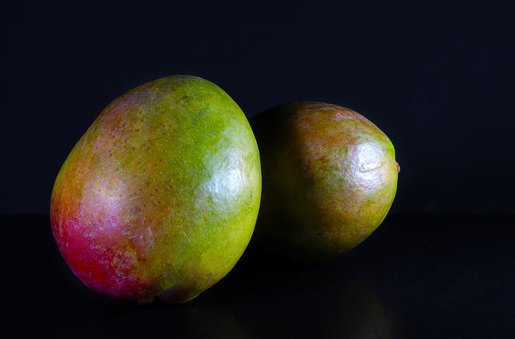 манго, тропически плодове, плодове, зрели, vitaminhaltig, плодове, плодов