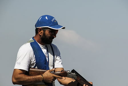 shooting, sport, competition, activity, game, athlete, male