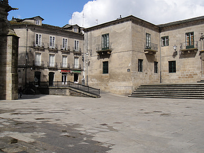 Merkezi, Şehir, Plaza de santa maría, Lugo piskoposluk bölgesi