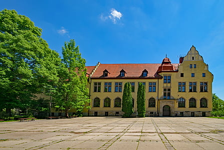 Bad lauchstädt, Goethe city, Sasko-Anhaltsko, Nemecko, Architektúra, zaujímavé miesta, budova