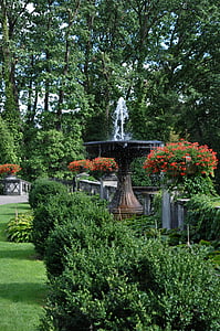 Potsdam, Sanssouci, Château, Orangerie, Parc, jardin, Fontaine
