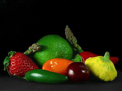 fruits, fruit, apples, food, vegetables, plant, pepper