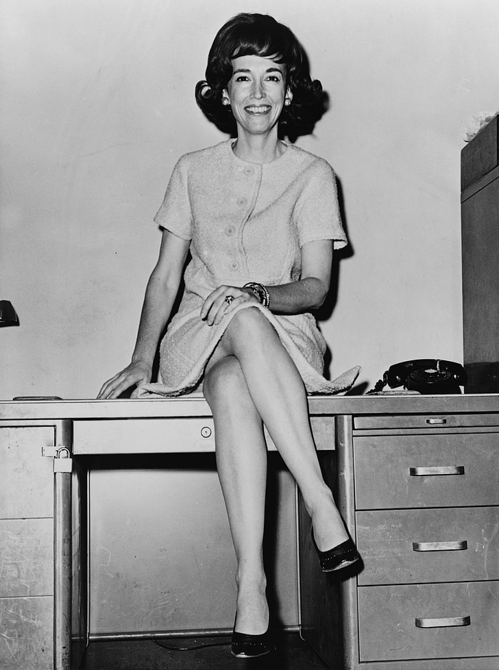 Helen gurley brown, redaktor czasopisma, Cosmopolitan, Autor, Wydawca, retro, Stany Zjednoczone Ameryki