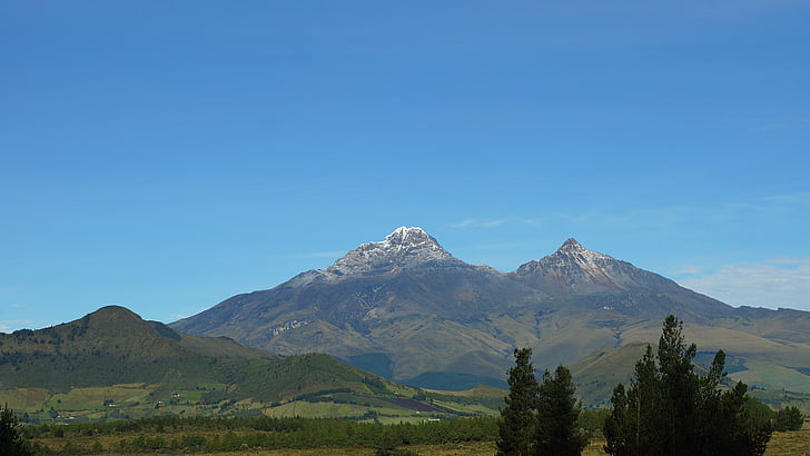 Ecuador, Ilinizas, Ande, Nuvola, montagna, natura, Viaggi