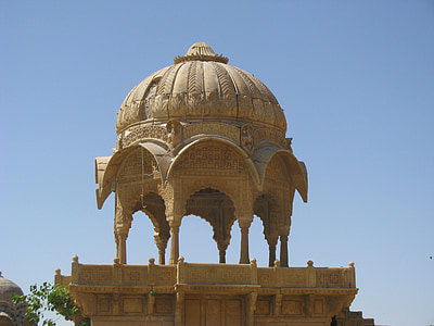Fort, Jaisalmer, Índia, arquitetura, lugar famoso, Império de Mughal, Cultura indiana