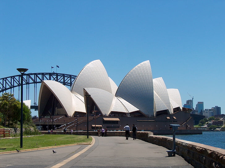 operahouse, Sydney, rakennus