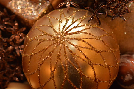 Natal bola, bola, Natal, kedatangan, waktu Natal, musim dingin, dekorasi