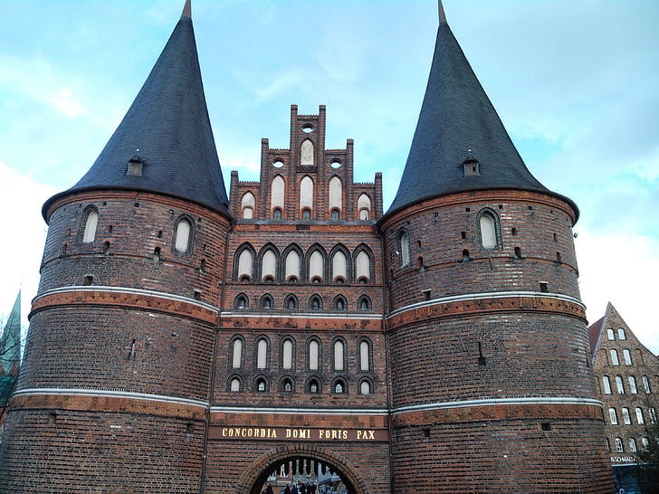 Lübeck, objectif, point de repère, Ligue hanséatique, ville hanséatique, histoire, architecture