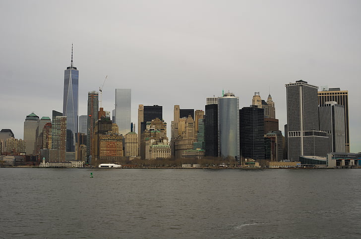 skyline, New york, verdens handelssenter, NYC, Manhattan, ny, USA