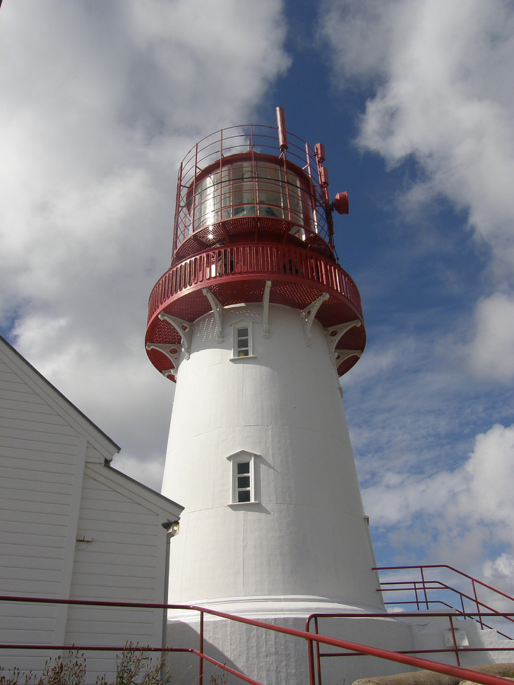 norway, scandinavia, lighthouse, building, tower, sea