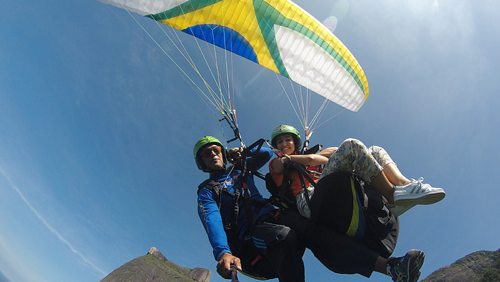 Beto, Rio, paragliding