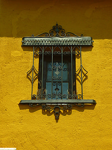 okno, kraty, Kucie, Żelazko, Postigo, fasada, cień