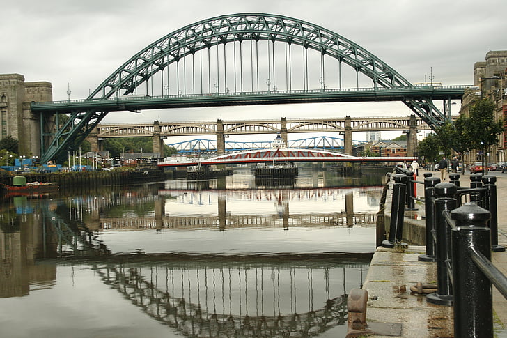Newcastle upon tyne bridge, Newcastle upon tyne city, Newcastle upon tyne vartegn
