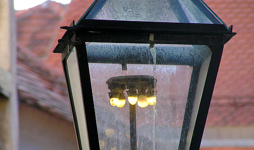 уличный фонарь, Фонарь, Старый, Улица, освещение, свет, Электрическая лампа