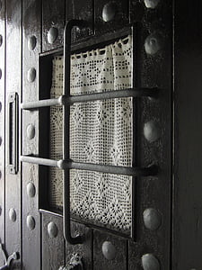door, grating, architecture, forged, house, metal, iron
